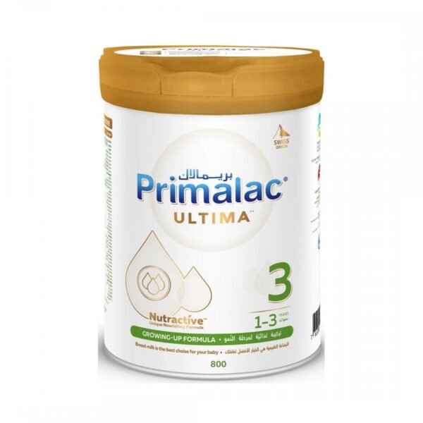 بريمالاك حليب الأطفال رقم (3) من عمر 1 الي 3 سنوات - 800 جرام